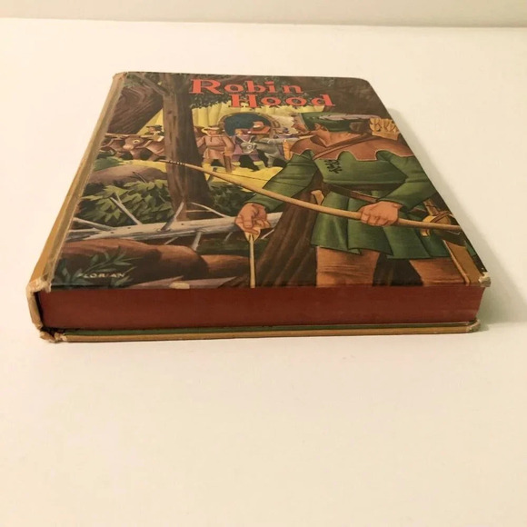 1940 Robin Hood By Howard Pyle Whitman Publishing Co Hardcover - Picture 2 of 16